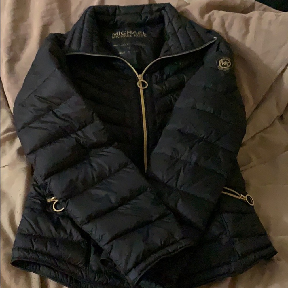 Michael Kors x small black puffer jacket